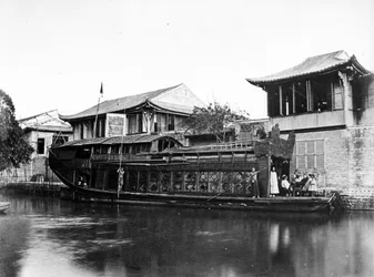Barca dei fiori, Canton, c.1880